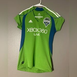Adidas Sounders Green Soccer Jersey